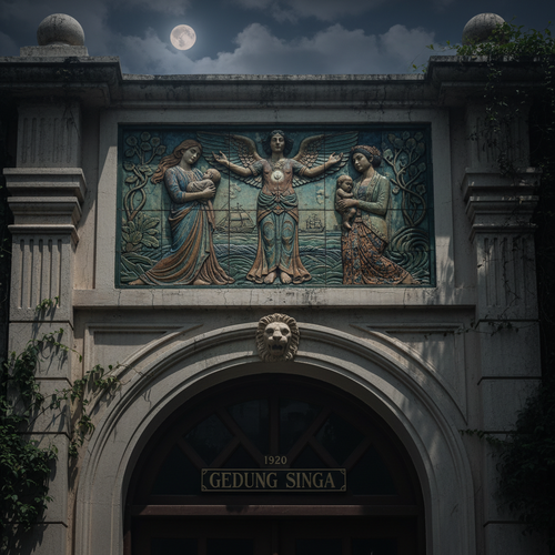 Gedung Singa Surabaya: Simbolisme Jan Toorop, Kolonialisme, dan Penafsiran Seni